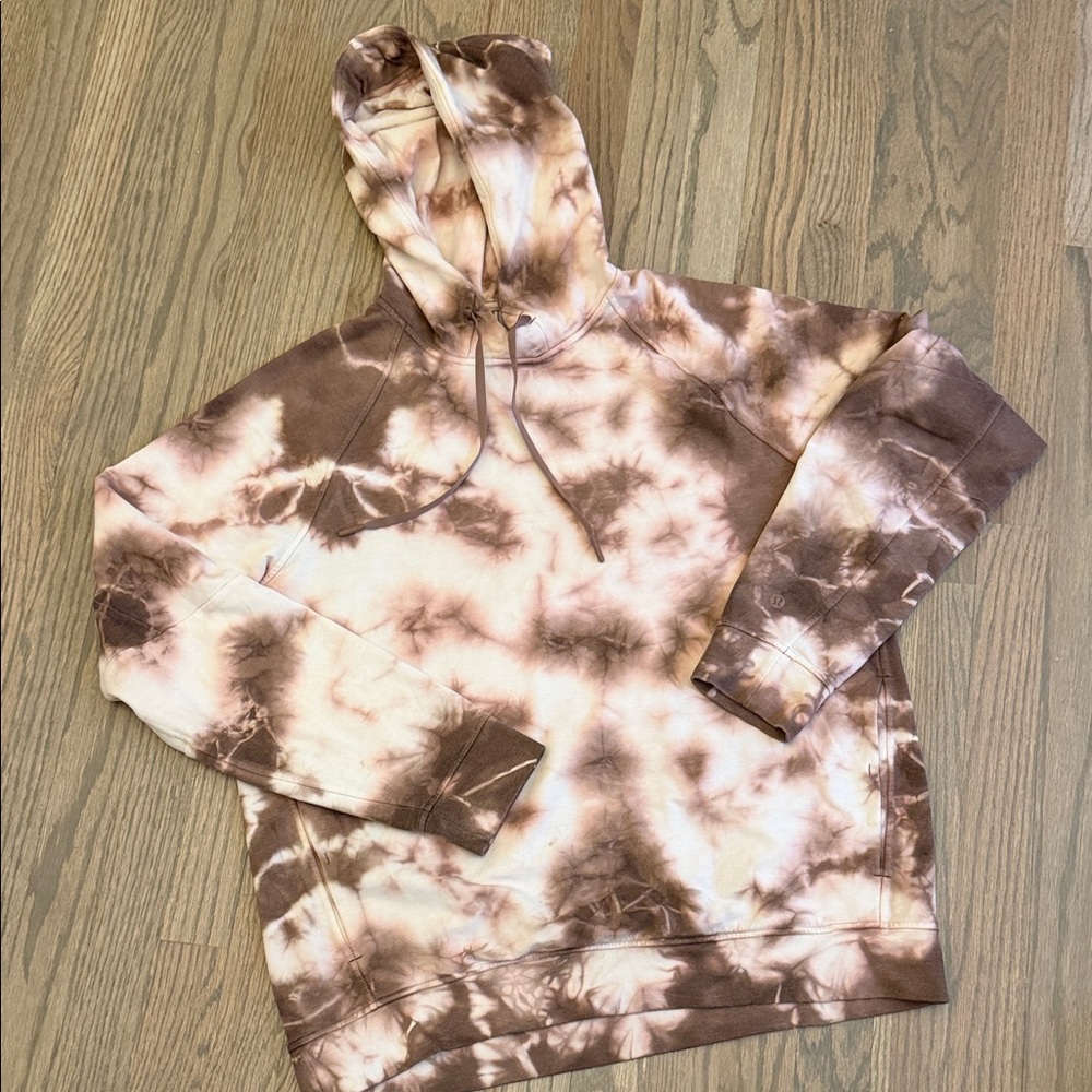 Perfect Condition Lululemon Men’s City Sweat Tie Dye Hoodie Sz Lg